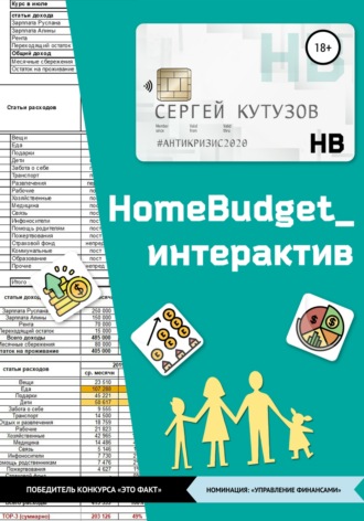 Обложка книги «HomeBudget_интерактив#Антикризис2020»