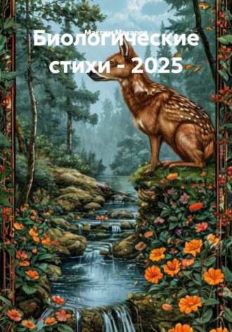 Обложка книги «Биологические стихи – 2025»