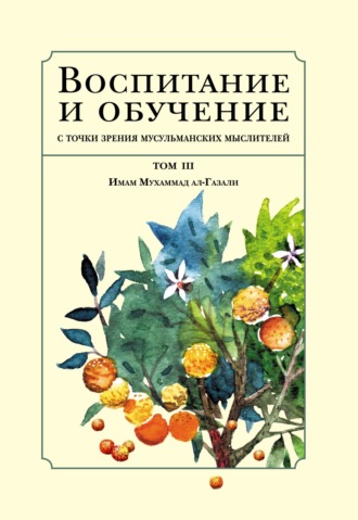 Обложка книги «Воспитание и обучение с точки зрения мусульманских мыслителей. Том III. Имам Мухаммад ал-Газали»