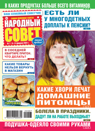 Обложка книги «Народный совет №07/2022»