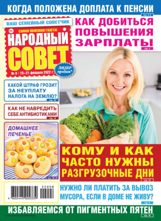 Обложка книги «Народный совет №08/2022»
