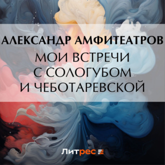 Обложка книги «Мои встречи с Сологубом и Чеботаревской»