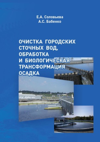 Обложка книги «Очистка городских сточных вод, обработка и биологическая трансформация осадка»