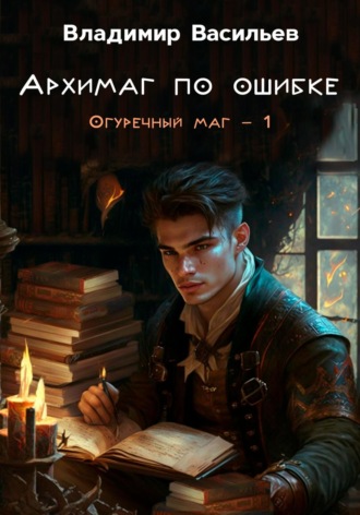 Обложка книги «Архимаг по ошибке. Огуречный маг – 1»