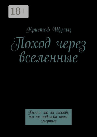 Обложка книги «Поход через вселенные. Гаснет то ли любовь, то ли надежда перед смертью»