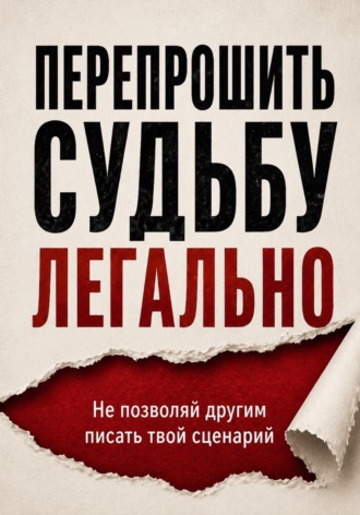 Обложка книги «Перепрошить судьбу легально. Не позволяй другим писать твой сценарий»