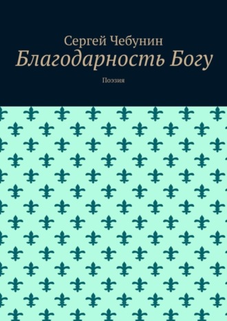 Сергей Николаевич Чебунин. Благодарность Богу. Поэзия