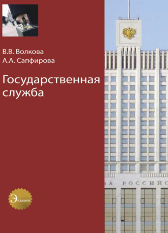 В. В. Волкова. Государственная служба