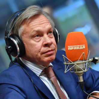 Обложка книги «Алексей Пушков: В США глубочайший кризис политической системы»
