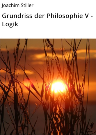 Joachim Stiller. Grundriss der Philosophie V - Logik