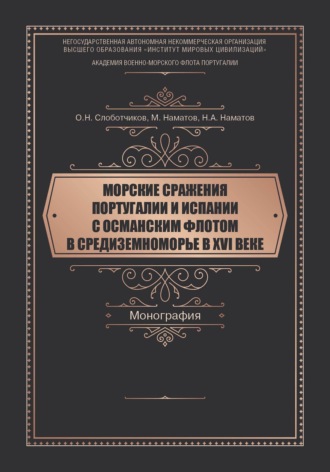 О. Н. Слоботчиков. Морские сражения Португалии и Испании с Османским флотом в Средиземноморье в XVI веке