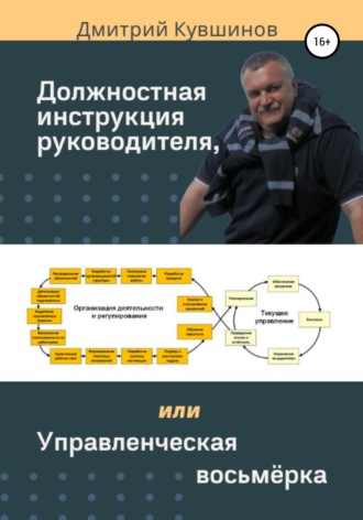 Обложка книги «Должностная инструкция руководителя, или Управленческая восьмёрка»