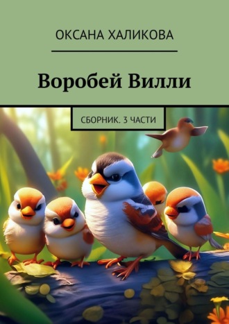 Оксана Халикова. Воробей Вилли. Сборник. 3 части