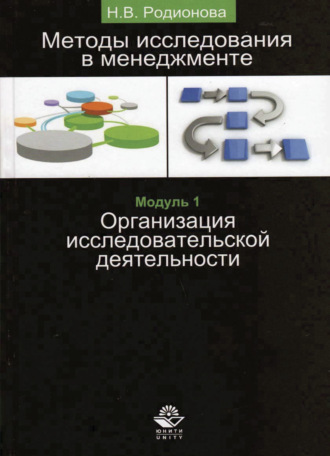 Н. В. Родионова. Методы исследования в менеджменте. Организация исследовательской деятельности. Модуль I