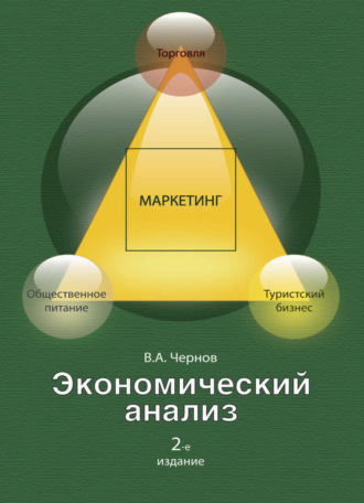 Обложка книги «Экономический анализ: торговля, общественное питание, туристский бизнес»