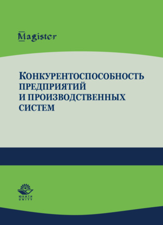 Обложка книги «Конкурентоспособность предприятий и производственных систем»