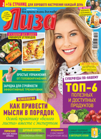 Обложка книги «Журнал «Лиза» №16/2022»