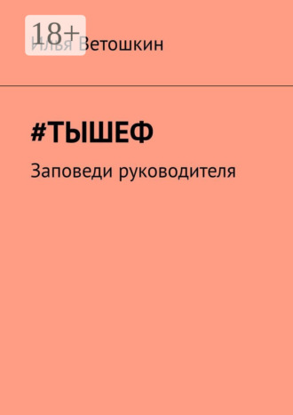 Илья Ветошкин. #Тышеф. Заповеди руководителя