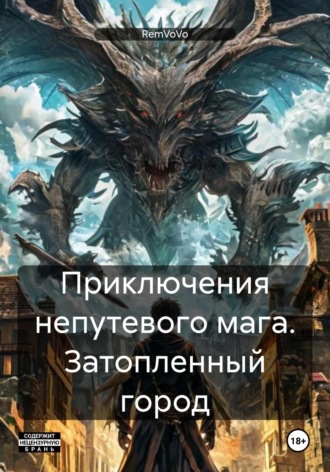 Обложка книги «Приключения непутевого мага. Затопленный город»