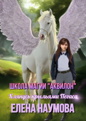 Обложка книги «Школа магии «Аквилон». Клянусь крыльями пегаса»