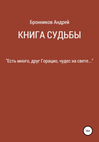 Андрей Эдуардович Бронников. Книга судьбы