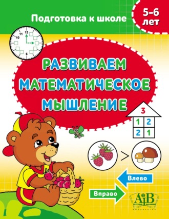 Обложка книги «Развиваем математическое мышление. 5–6 лет»