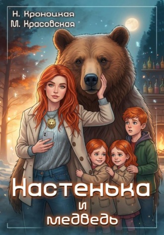 Обложка книги «Настенька и медведь»