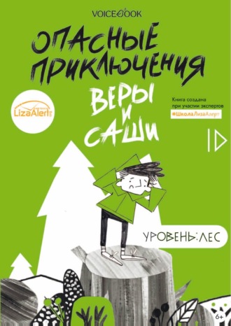 Обложка книги «Опасные приключения Веры и Саши. Уровень: Лес»