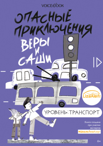 Обложка книги «Опасные приключения Веры и Саши. Уровень: Транспорт»