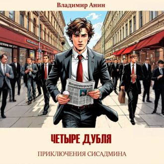 Обложка книги «Четыре дубля. Приключения сисадмина»