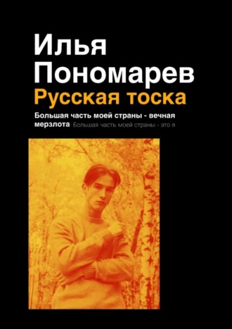 Илья Пономарев. Русская тоска. Большая часть моей страны – вечная мерзлота. Большая часть моей страны – это я