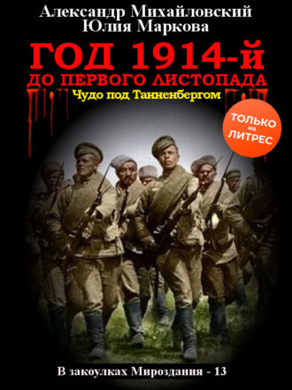 Обложка книги «Год 1914-й. До первого листопада»