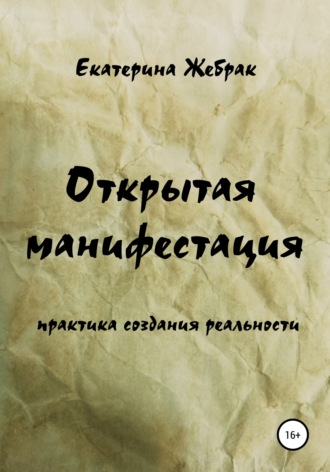 Екатерина Жебрак. Открытая манифестация. Практика создания реальности