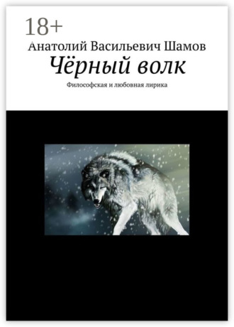 Обложка книги «Чёрный волк. Философская и любовная лирика»