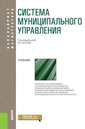 Роальд Владимирович Бабун. Система муниципального управления. (Бакалавриат, Магистратура). Учебник.