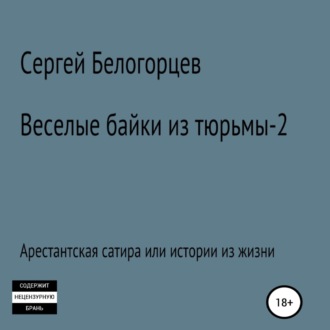 Обложка книги «Веселые байки из тюрьмы – 2»