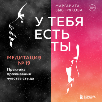 Обложка книги «У тебя есть ты. Медитация 19. Практика проживания чувства стыда»
