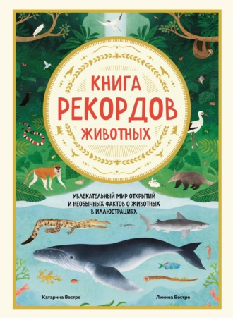 Катарина Вестре. Книга рекордов животных. Увлекательный мир открытий и необычных фактов о животных в иллюстрациях