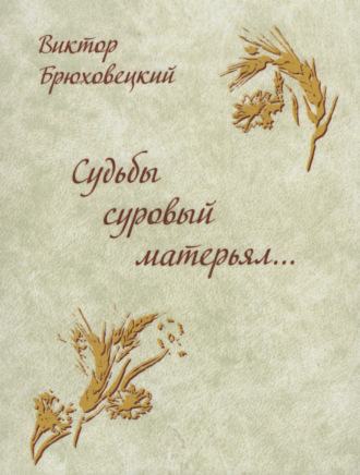 Обложка книги «Судьбы суровый матерьял…»
