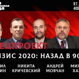Обложка книги ««Назад в 90-е»: Хазин, Мовчан, Кричевский, Делягин рассуждают, как выйти из кризиса»