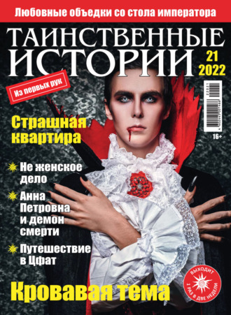 Обложка книги «Таинственные истории №21/2022»