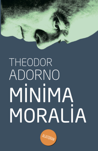 Обложка книги «Minima Moralia»