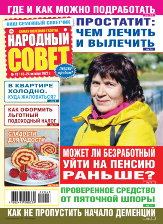 Обложка книги «Народный совет №43/2022»