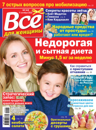 Обложка книги «Всё для женщины №42/2022»
