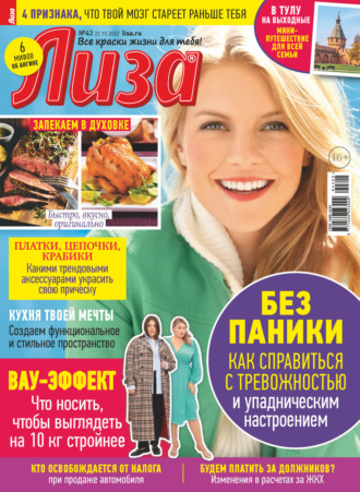 Обложка книги «Журнал «Лиза» №43/2022»