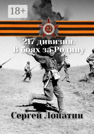 Обложка книги «217 дивизия. В боях за Родину»