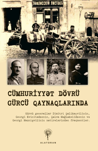 Обложка книги «Cümhuriyyət dövrü Gürcü qaynaqlarında»