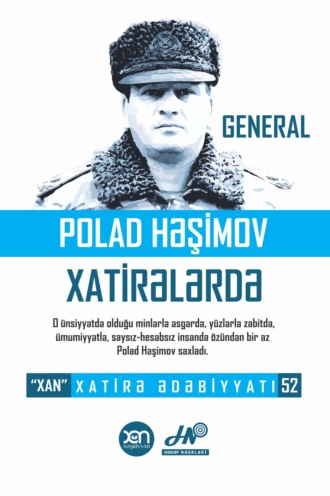 Обложка книги «General Polad Həşimov xatirələrdə»