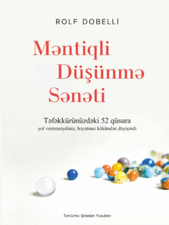 Обложка книги «Məntiqli Düşünmə Sənəti»