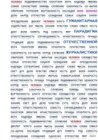 Обложка книги «Гуманитарная парадигма отечественной журналистики»